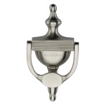 M Marcus Heritage Brass Reeded Urn Knocker 195mm